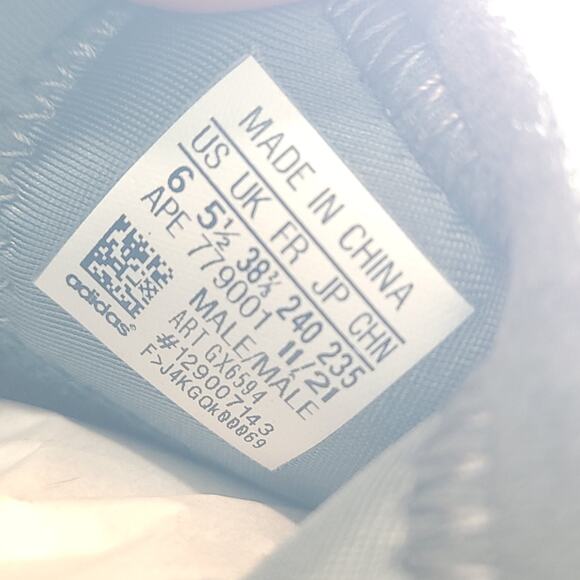 Adidas Yeezy QNTM Mono Carbon Blue Sneakers GX6594 Mens Size 6 main image 5